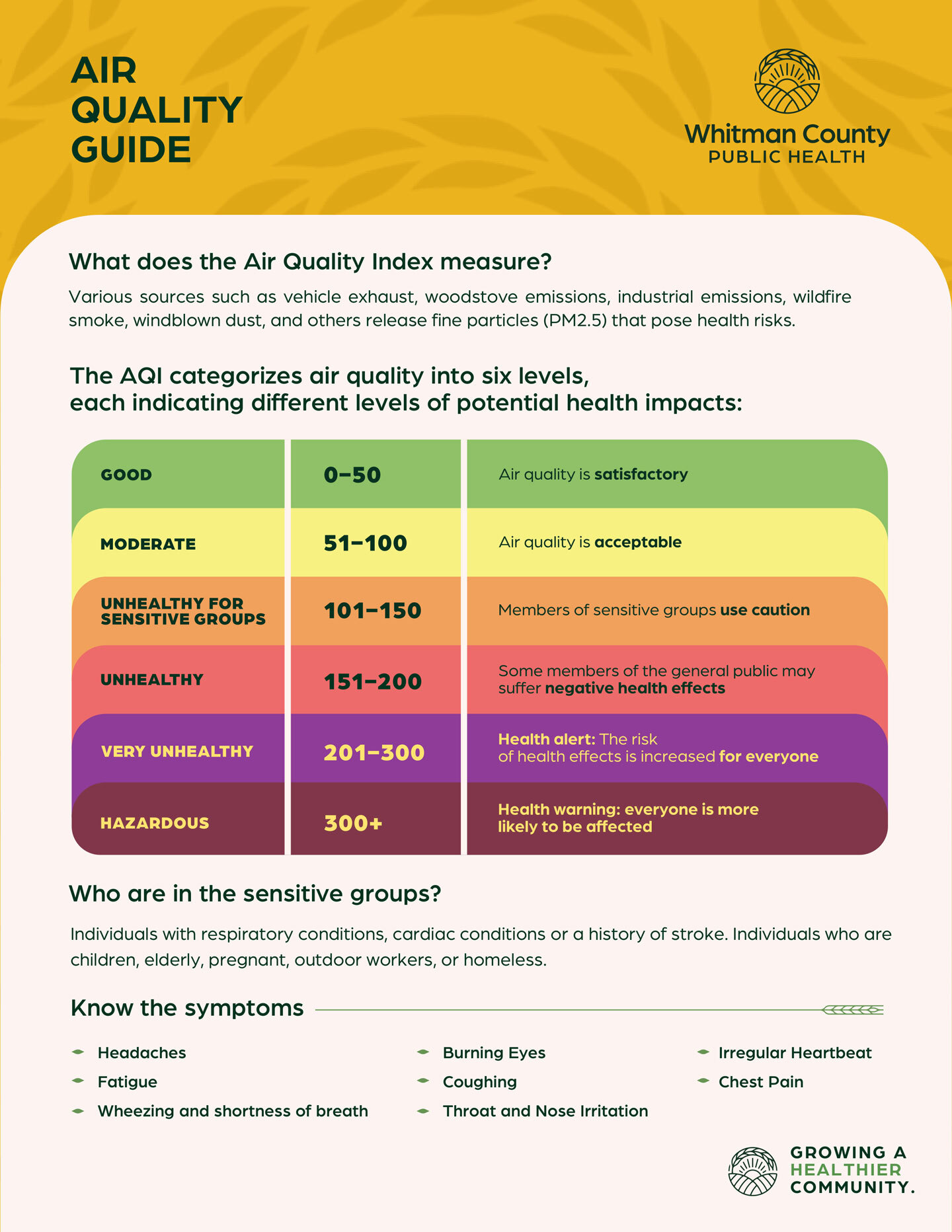 Air Quality Flyer 2 Page 2